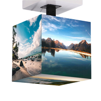 Écran LED Cube Magique 5 Faces Créatif pour Publicité Intérieure en Magasin