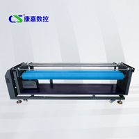 Machine de découpe laser CO2 1810 avec grande caméra CCD pour positionnement visuel, alimentation automatique et correction automatique des déviations