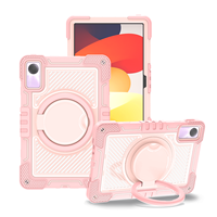 Étui de protection rigide antichoc en silicone PC durable de qualité supérieure avec support pour tablette Redmi Pad SE
