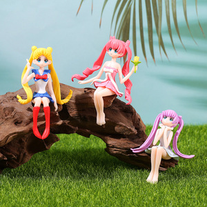 Vendita Calda Popolari Statuette in Plastica di Ragazze <span class=keywords><strong>Anime</strong></span> Giapponesi 6 Tipi <span class=keywords><strong>Sailor</strong></span> <span class=keywords><strong>Moon</strong></span> Statuette di Ragazze Cartoni Animati Bambole in PVC - Product Image 2