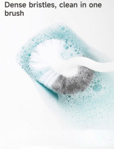 Escova Sanitária Realida com Bolhas de Limpeza, Descartável na Sanita, para Limpeza Profunda de Sanitários, com Cerdas Curvas - Product Image 4