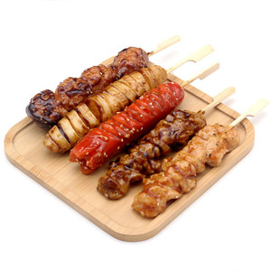 Modelo de comida simulada de alta fidelidad para escaparate: <span class=keywords><strong>Barbacoa</strong></span> japonesa de carbón, <span class=keywords><strong>Pastillas</strong></span> Crujientes de Hueso sin Gluten, Modelo de Tiras de Pollo Nagoya - Product Image 5