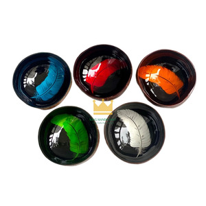 Cuencos de Cáscara de Coco Lacados Vietnamitas Hechos a Mano, Diseño de Hojas, Colores Personalizados, Duraderos, Ecológicos, Venta Caliente en Vietnam, Artesanía Kinghandicraft - Product Image 6