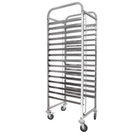 Équipement de cuisine commerciale multi-usages en acier inoxydable plaque à tarte chariot support de support de casserole pour la cuisson hôtel Restaurant approvisionnement
