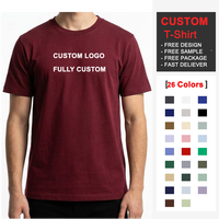 T-shirts personnalisés en coton épais 230 GSM, coupe oversize, OEM, marque privée, logo vierge, impression sérigraphique, unisexe, homme