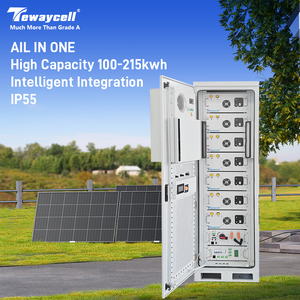 ระบบพลังงานแสงอาทิตย์แบบออฟกริดพร้อมตู้แบตเตอรี่แรงดันสูง Tewaycell 100KWh ที่เหมาะสม - Product Image 1