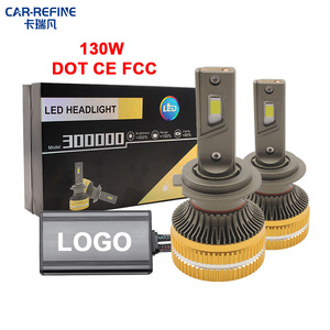 ไฟหน้า LED P65 H4 9005 H7 Canbus 130W หลอดไฟรถยนต์ หลอดไฟสำหรับรถยนต์ H11 หลอดไฟ CSP ไฟตัดหมอก H8 H1 ไฟหน้ารถบรรทุก - Product Image 2