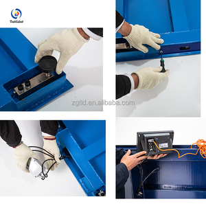 Le pont-bascule électronique de 5 tonnes 1.5*2m facilite le travail de logistique - Product Image 4