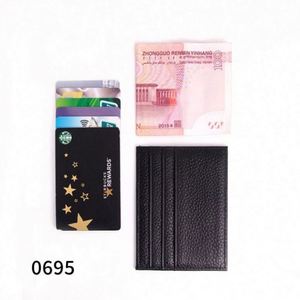 Pofeis Custom Luxury Fashion Multi-Function Open Portable Short Unisex Credit Card Holders <b>Wallet</b> Polyester Lining <b>RFID</b> <b>Blocking</b> - Product Image 4