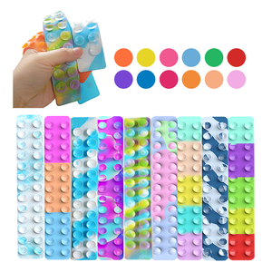 Nuovo arrivo popolare Australisa 2 o 3 maniglie allevia lo Stress braccialetto Fidget da polso in Silicone multicolore giocattolo di aspirazione per <span class=keywords><strong>l</strong></span>'<span class=keywords><strong>autismo</strong></span> - Product Image 2