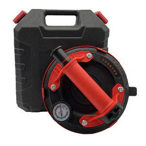 Ventosa bomba de vácuo de vidro, ventosa resistente, manual com abs, cabo e medidor de pressão, caixa livre - Product Image 1