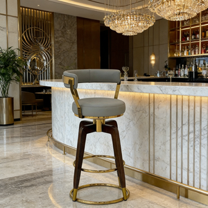 <span class=keywords><strong>Tabouret</strong></span> <span class=keywords><strong>de</strong></span> <span class=keywords><strong>bar</strong></span> pivotant <span class=keywords><strong>de</strong></span> luxe moderne |   Chaise <span class=keywords><strong>de</strong></span> <span class=keywords><strong>bar</strong></span> en bois <span class=keywords><strong>vert</strong></span> <span class=keywords><strong>olive</strong></span> et gris avec accents en acier inoxydable pour <span class=keywords><strong>bar</strong></span> haut <span class=keywords><strong>de</strong></span> gamme et îlot <span class=keywords><strong>de</strong></span> cuisine - Product Image 1