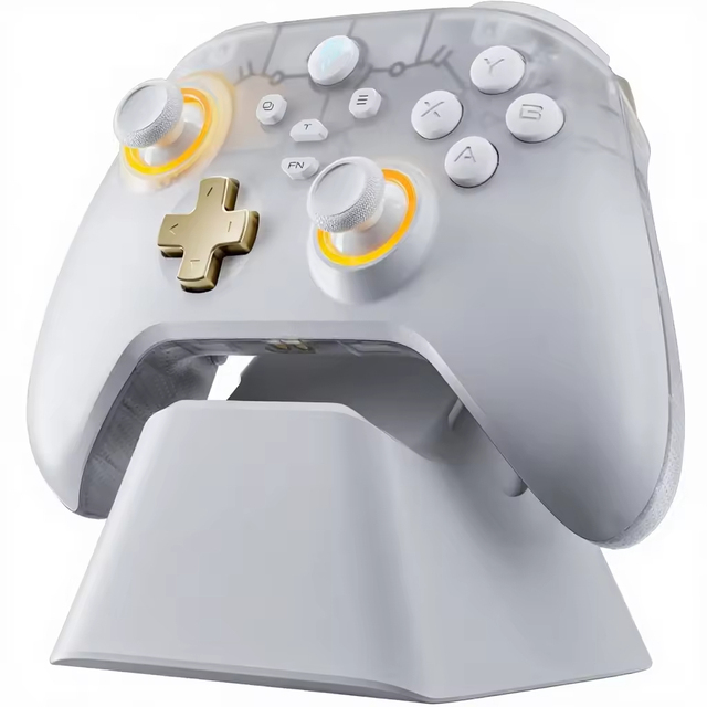 EasySMX D05 PC Controller Wireless Pro Controller Waterproof Charging Dock Hall Sensor RGB Lighting No Stick Drift No Dead Zone