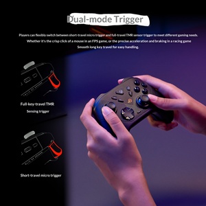 ไรคิริ II สำหรับคอนโทรลเลอร์เกมไร้สาย ระบบสั่นสะเทือน รองรับการเชื่อมต่อสามโหมด (ไร้สาย//มีสาย) สำหรับพีซี ไรคิริ II ไร้สาย - Product Image 2