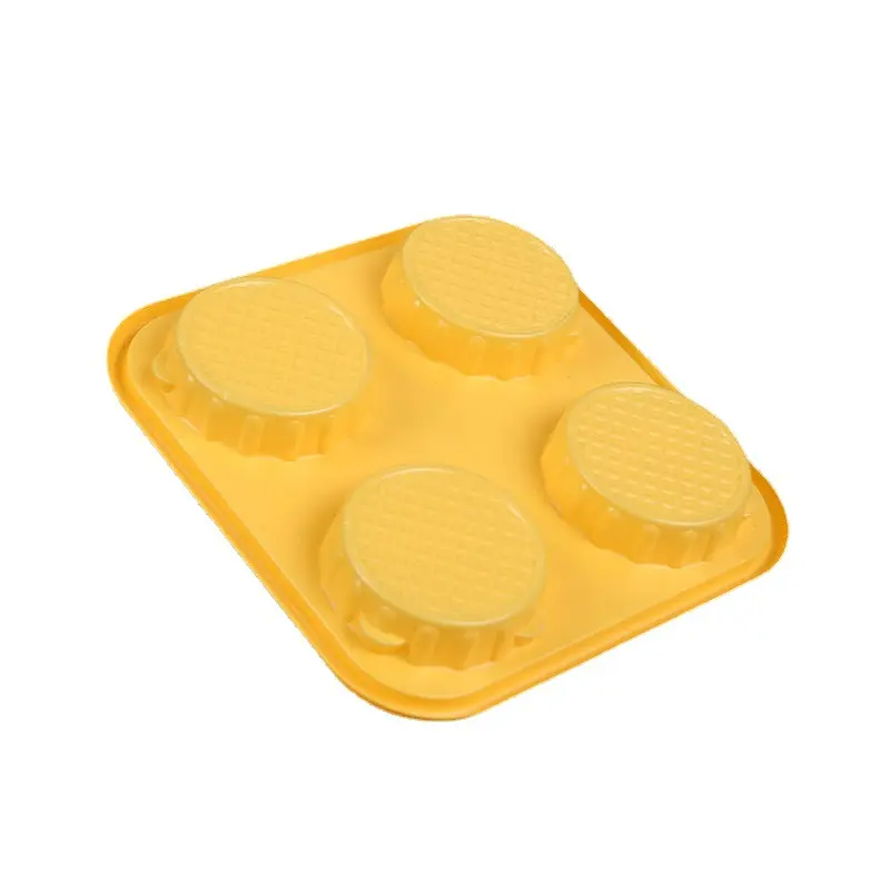PVCブリスターカップホルダー包装黄色プラスチックトレイメーカーカスタム供給