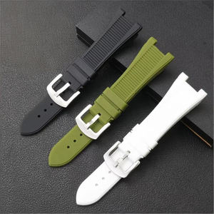 Correa de Reloj de Silicona Lionorm de 25 mm para Reloj Nautilus, Correa de Silicona con Hebilla de Acero para Hombre - Product Image 6