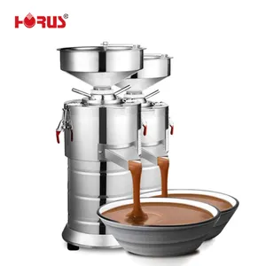 Machine à moudre lisse en acier inoxydable tahini/beurre de cacahuètes/sauce aux noix/pâte d'amande et sésame