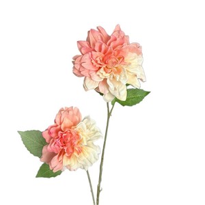 Flores Artificiales de Dalia Jinxi, Color Azul Púrpura, 2 Cabezas, Decoración para Bodas y Hogar - Product Image 4
