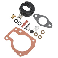 Kit de réparation de carburateur avec rondelle de joint flottant 439070 remplacement pour hors-bord Johnson Evinrude