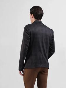Classic <b>Men</b> Plaid <b>Blazer</b> Coat With Contemporary Tailoring Smart Casual Jacket For Office Wear Parties Social Events <b>Fashion</b> - Product Image 5