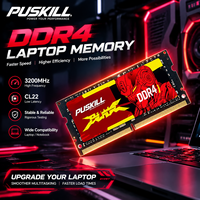 Module de mémoire pour ordinateur portable PUSKILL DDR4 3200 MHz, RAM haute vitesse pour ordinateur portable, mise à niveau pour jeux, performances stables