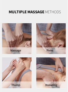 Almohada de espuma en forma de U para viajes de negocios, almohada de masaje de cuello inalámbrico, almohada de siesta para oficina, venta al por mayor - Product Image 3