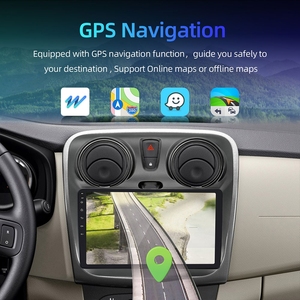 Radio para Auto Rhythm de 9 Pulgadas con Pantalla HD, Navegación GPS, Bluetooth Estable, Interfaz Simple para Conductores Mayores, para Renault - Product Image 3