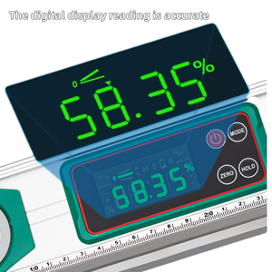 Высокоточный электронный инклинометр цифровой уровень лазерный уровень с сильным магнитным основанием для строительства и деревообработки - Product Image 3