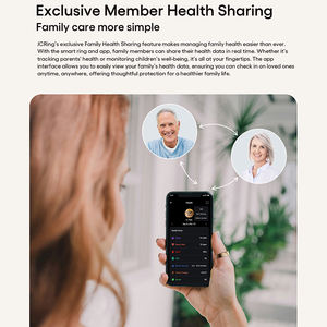 JCRing X6B les meilleurs anneaux intelligents pour la piste de fitness Anneaux intelligents de fitness pour adolescents Anneau intelligent JCRing Femmes Santé et beauté - Product Image 6