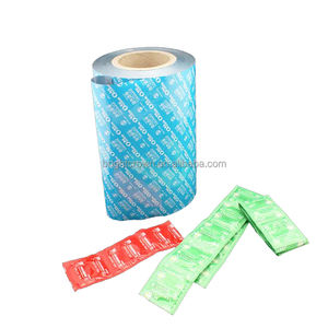 Individuell Bedruckte Hartkondome aus Lebensmittelqualität Aluminiumfolie mit Rollenmuster OEM/ODM Verpackt für Pharmazeutische Anwendung Legierung 8011 Maßanfertigung - Product Image 2