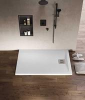 Promotion : Receveur de douche rectangulaire en pierre artificielle, base de douche en surface solide