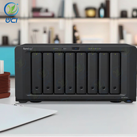 Untuk Synology DS1823xs+ 8-Bay NAS Disk Array Enclosure Ukuran Rak 2U Solusi Penyimpanan Jaringan dengan Antarmuka USB untuk Penggunaan di Rumah
