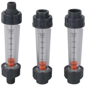 Top measuring float flowmeter transparent plastic material flowmeter - Product Image 1
