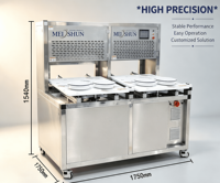 Mesin Pemotong Roti Ultrasonik 220V Buatan Khusus dengan Rangka Baja Tahan Karat dan Pisau Paduan Titanium untuk Lini Produksi Roti.