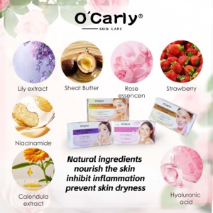 Jabón Espumoso Facial Coreano O'Carly, Suave, Exfoliante, Antiespinillas, Apto para Piel Negra. 250 gramos. - Product Image 4