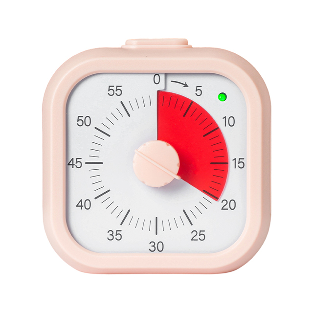 Visual Timer Clock OEM Child Time Management Pomodoro Kitchen Timer Countdown Productivity Study Visual Timer for Kids