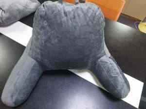 Almohada de lectura de tamaño estándar, almohadas con respaldo firme, cojín trasero de espuma viscoelástica triturada <span class=keywords><strong>para</strong></span> <span class=keywords><strong>leer</strong></span> <span class=keywords><strong>en</strong></span> <span class=keywords><strong>la</strong></span> <span class=keywords><strong>cama</strong></span> con brazos - Product Image 2