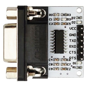 Module Série RS232 vers TTL, RS232-TTL-SP3232-(M) Mâle/RS232-TTL-SP3232-(F) Femelle, Carte de Flashage RS232 vers TTL L366 - Product Image 2
