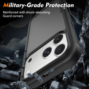 工厂直销哑光耐用防震全保护手机壳，带肤感后盖，适用于 iPhone 17 Pro Max 手机壳 - Product Image 5