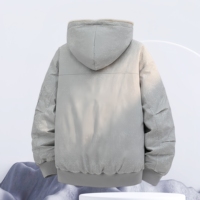 Blouson d'hiver décontracté imperméable personnalisé pour homme, style aviateur tendance, coupe ample grande taille