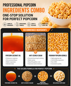 Máquina Comercial de <span class=keywords><strong>Palomitas</strong></span> de Maíz de Sobremesa <span class=keywords><strong>con</strong></span> Calentamiento a Gas, Sabor a <span class=keywords><strong>Mantequilla</strong></span>, Pequeña - Product Image 4