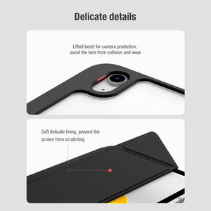 <span class=keywords><strong>เคส</strong></span>แท็บเล็ต <span class=keywords><strong>NILLKIN</strong></span> แบบพับได้ วัสดุ PU สำหรับ <span class=keywords><strong>iPad</strong></span> 10 10.9 นิ้ว 10.2 นิ้ว Air 11 13 Pro 11 Pro 13 2020 2021 2022 2024 ลดราคาสุดฮอต - Product Image 2