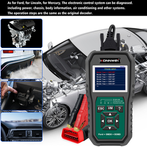 Konnwei KW470 pour outil de diagnostic OBDII, fonctions complètes, diagnostic ABS SRS, test actif, 3 services de réinitialisation (huile/SAS/BMS), compatible <span class=keywords><strong>Windows</strong></span> - Product Image 6
