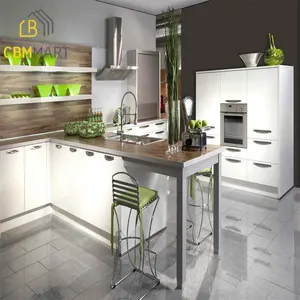 CBMmart desain dapur Modular, lemari dapur desain Model 3D penjualan laris