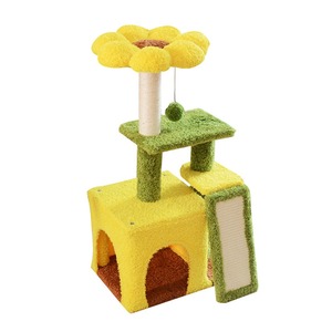 Sunflower <b>Cat</b> Climbing Rack <b>Cat</b> Nest Integrated <b>Cat</b> Climbing Rack for Big <b>Cats</b> Sisal <b>Cat</b> Pillar <b>Cat</b> Jumping Platform Wholesa - Product Image 1