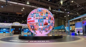 Rgx P4 trong nhà ngoài trời Poster Naked Eye 3D <span class=keywords><strong>LED</strong></span> bóng Màn hình hiển thị 98.4 inch tùy chỉnh sáng tạo hình cầu Globe <span class=keywords><strong>LED</strong></span> màn hình trong hội trường - Product Image 5