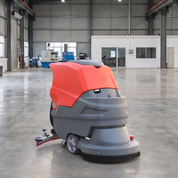 BOSHUO BSXS580 Machine de nettoyage de sols à pousser de haute qualité, légère, alimentée par batterie 24V, avec une largeur de nettoyage de 580 mm