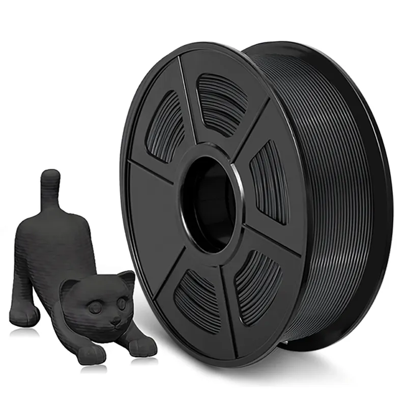 biologisch abbaubares 3d-Druck-Kunststoff-PETG-Filament 175 mm schwarz/weiß/grau Filamentmaterial 3d-Druckerfilamente