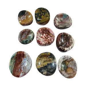 Hoge Kwaliteit Natuurlijke Gepolijst Mooie Ocean Jasper Crystal Craft Kom Voor Decoratie