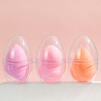 Éponge de Maquillage Professionnelle de Haute Qualité à Faible MOQ, Personnalisable avec Logo, Colorée, pour Fond de Teint, Vente en Gros